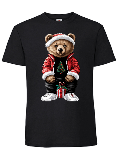 T-Shirt Bär Weihnachten